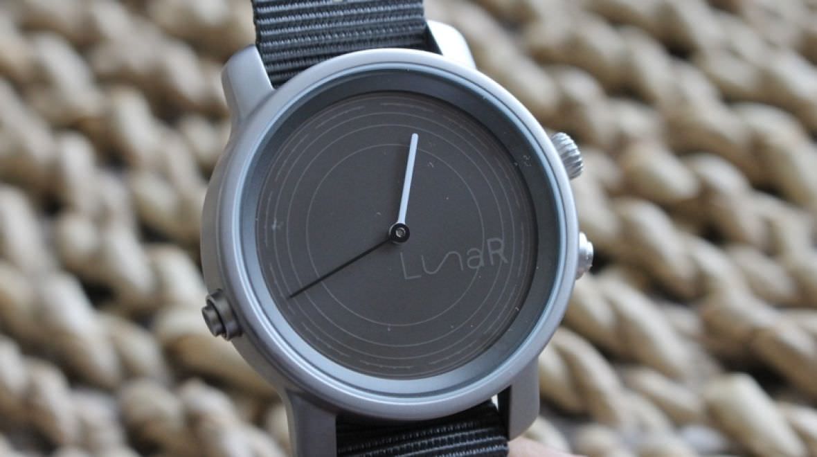 Smart watch on a solar battery